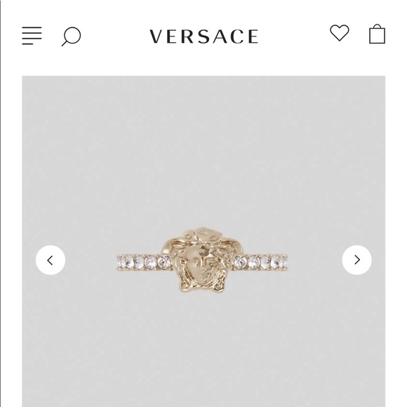 Versace Jewelry - Versace Swarovski ring